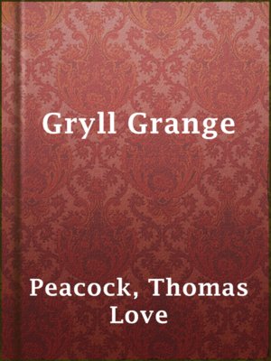 cover image of Gryll Grange